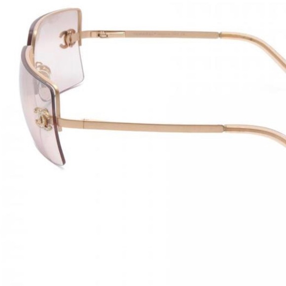 CHANEL COCO MARK SUNGLASSES RHINESTONE - Picture 2 of 7